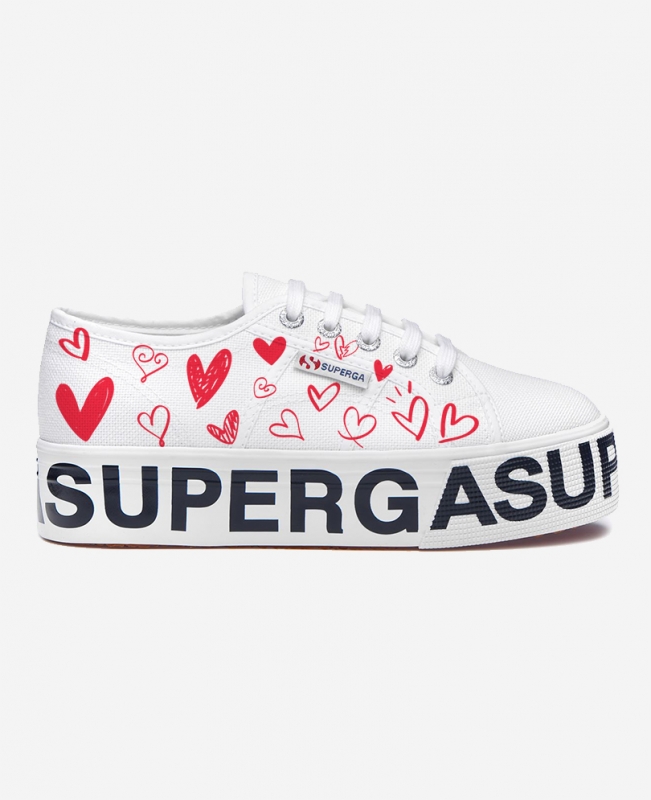 Superga fondo top alto