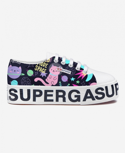 Superga 2790 Outsole Space Cats