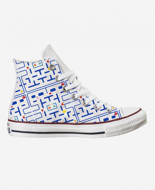 Converse Pacman Bianche